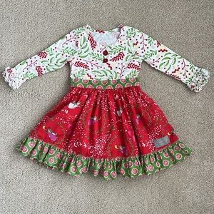 Eleanor Rose Hark the Herald angels dress size 4/5